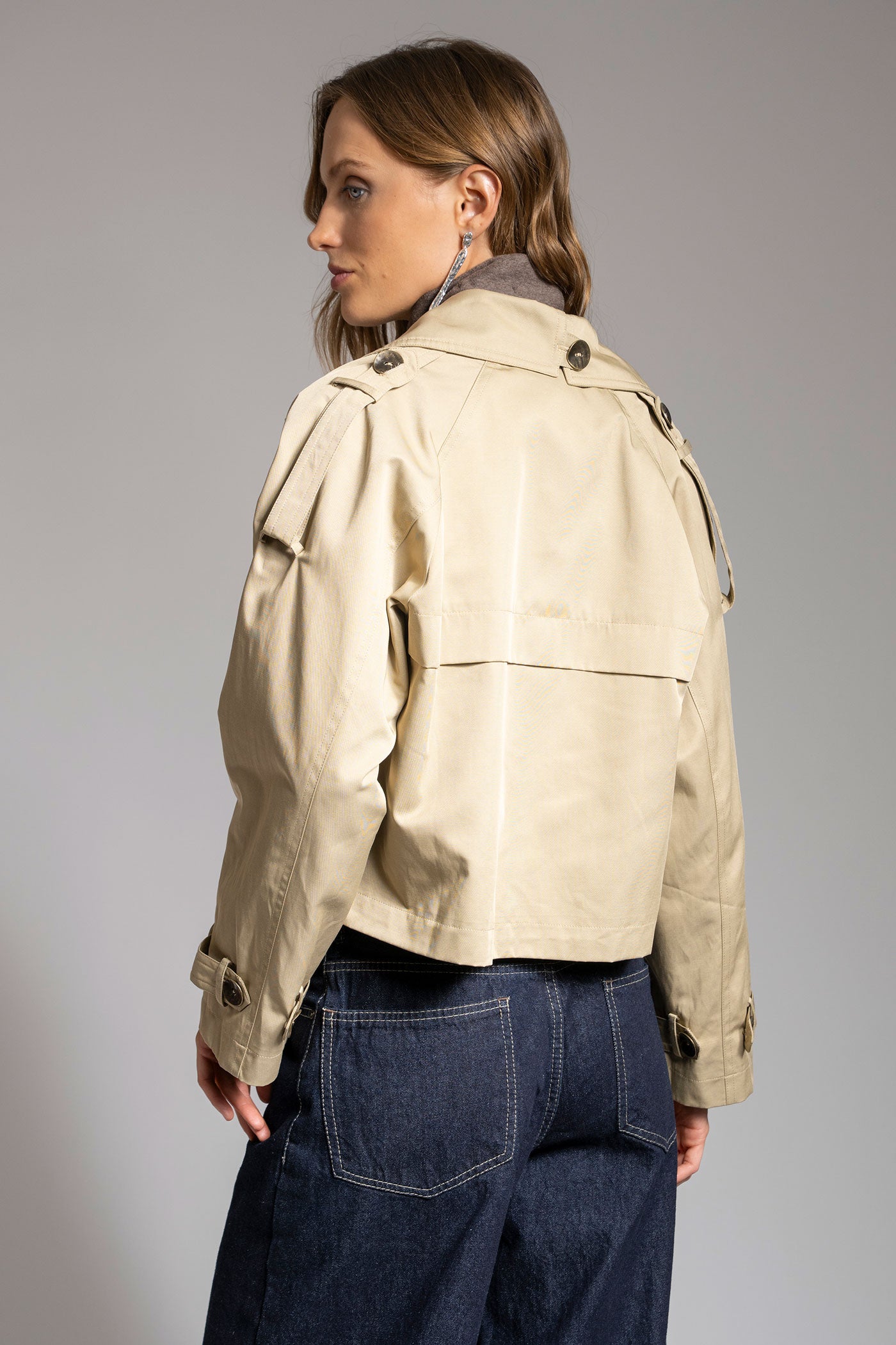 TRENCH CAROLA camel