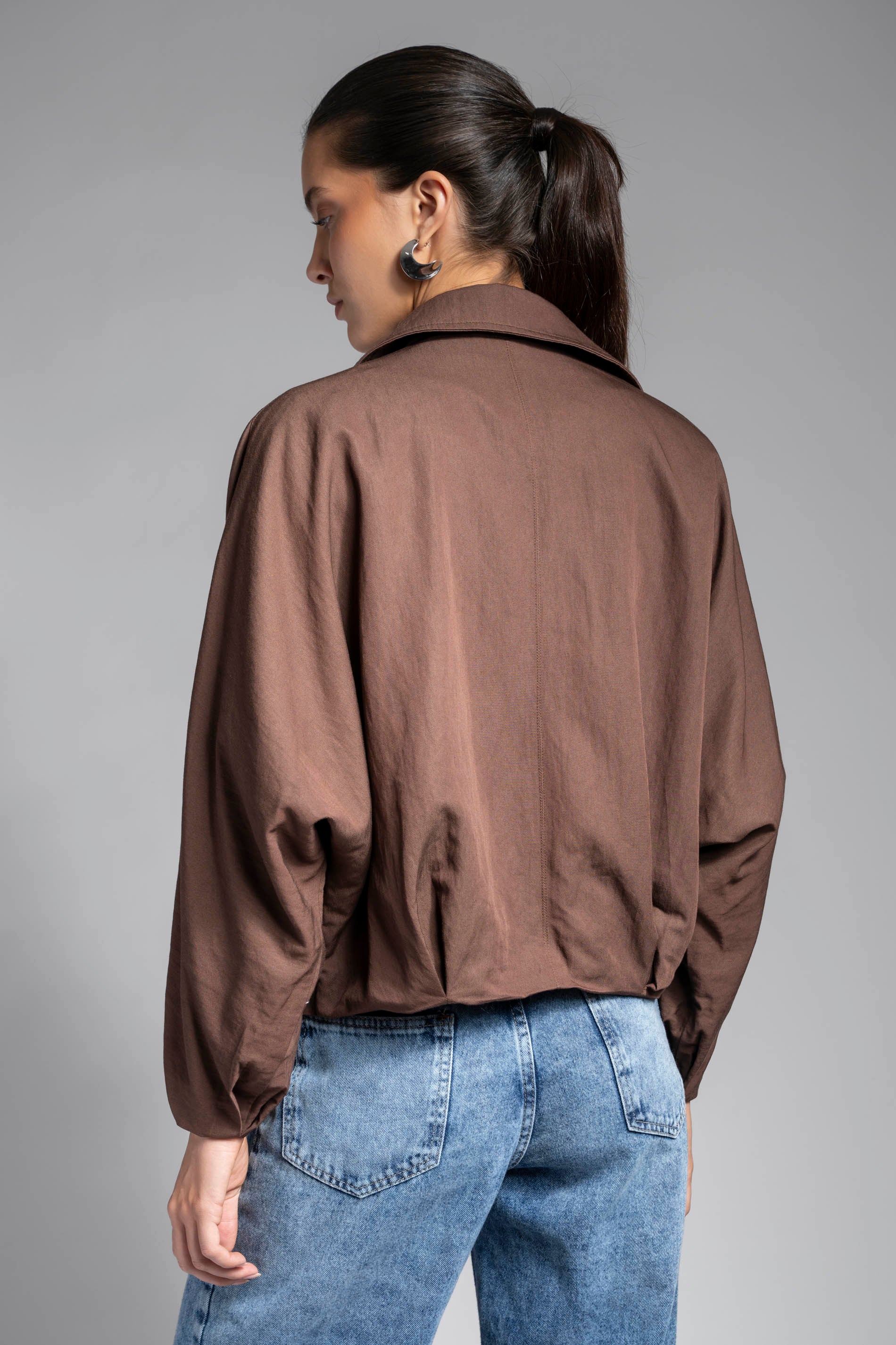 CHAQUETA FRANCA café