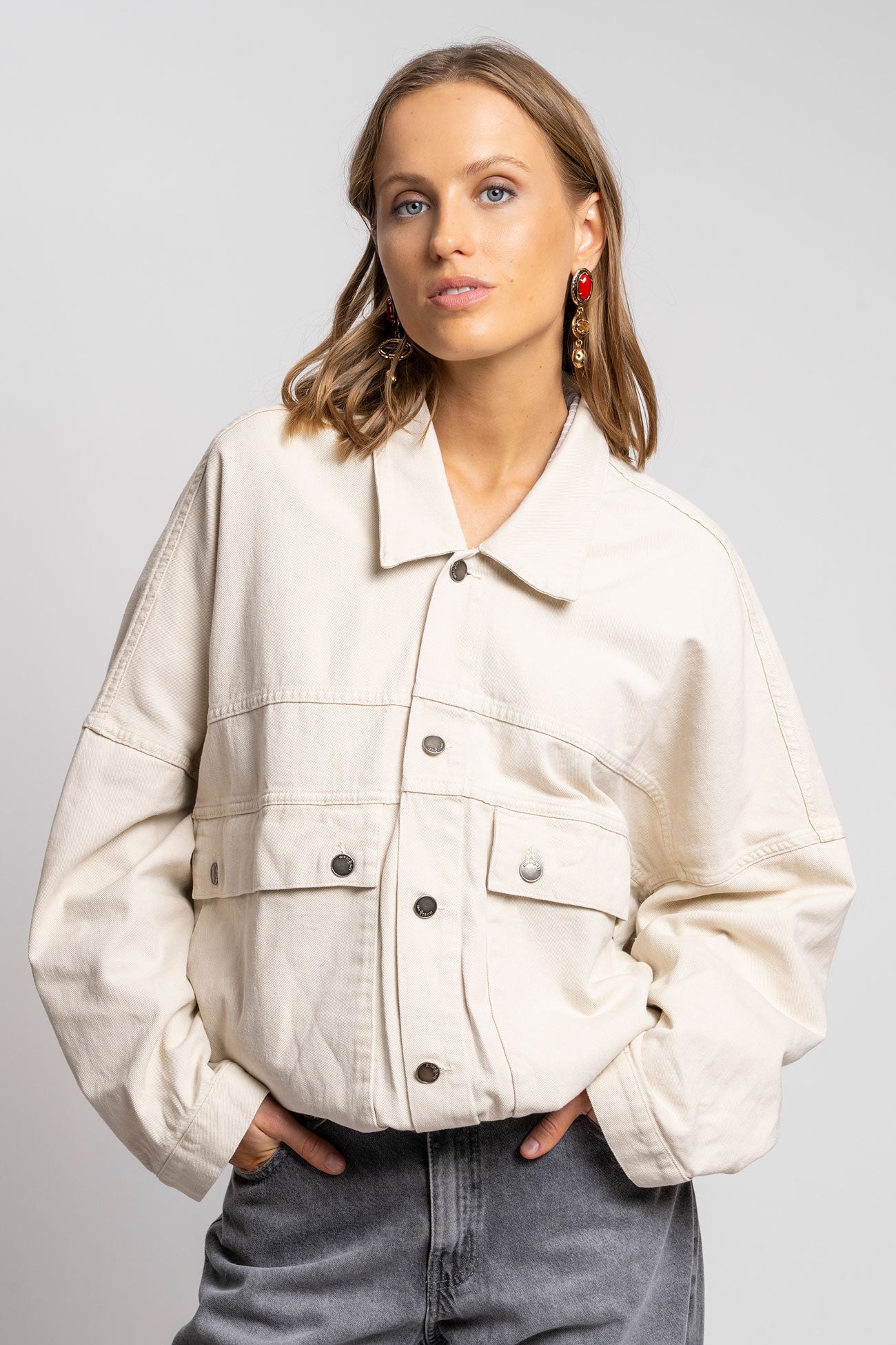 CHAQUETA MANE beige