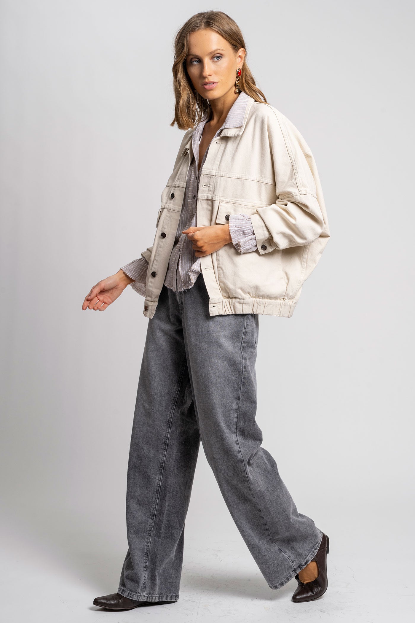 CHAQUETA MANE beige