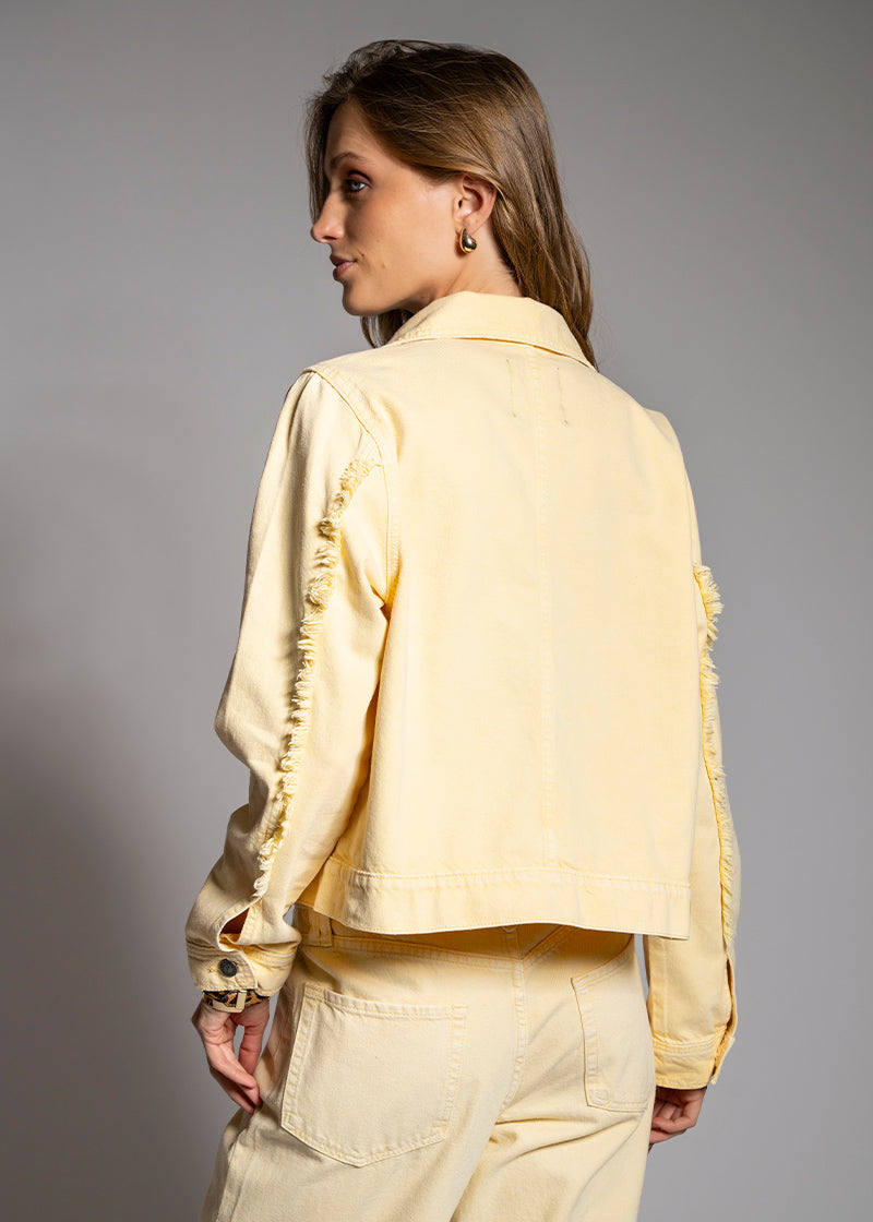 CHAQUETA TESSA amarillo