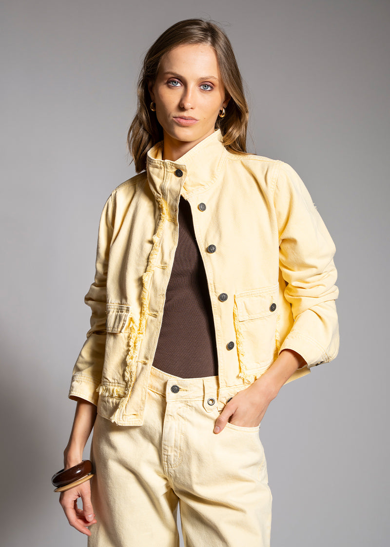 CHAQUETA TESSA amarillo