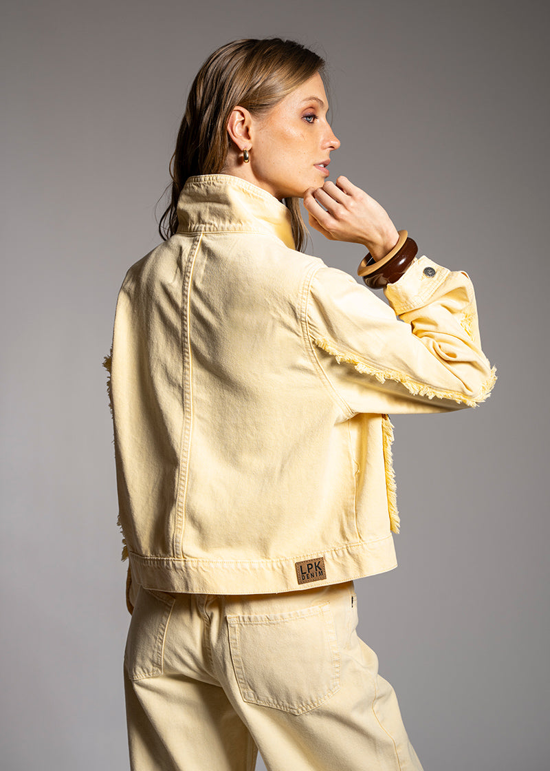 CHAQUETA TESSA amarillo