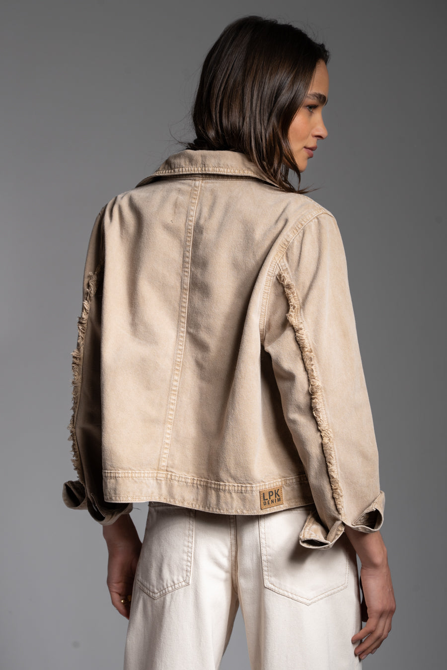CHAQUETA TESSA beige