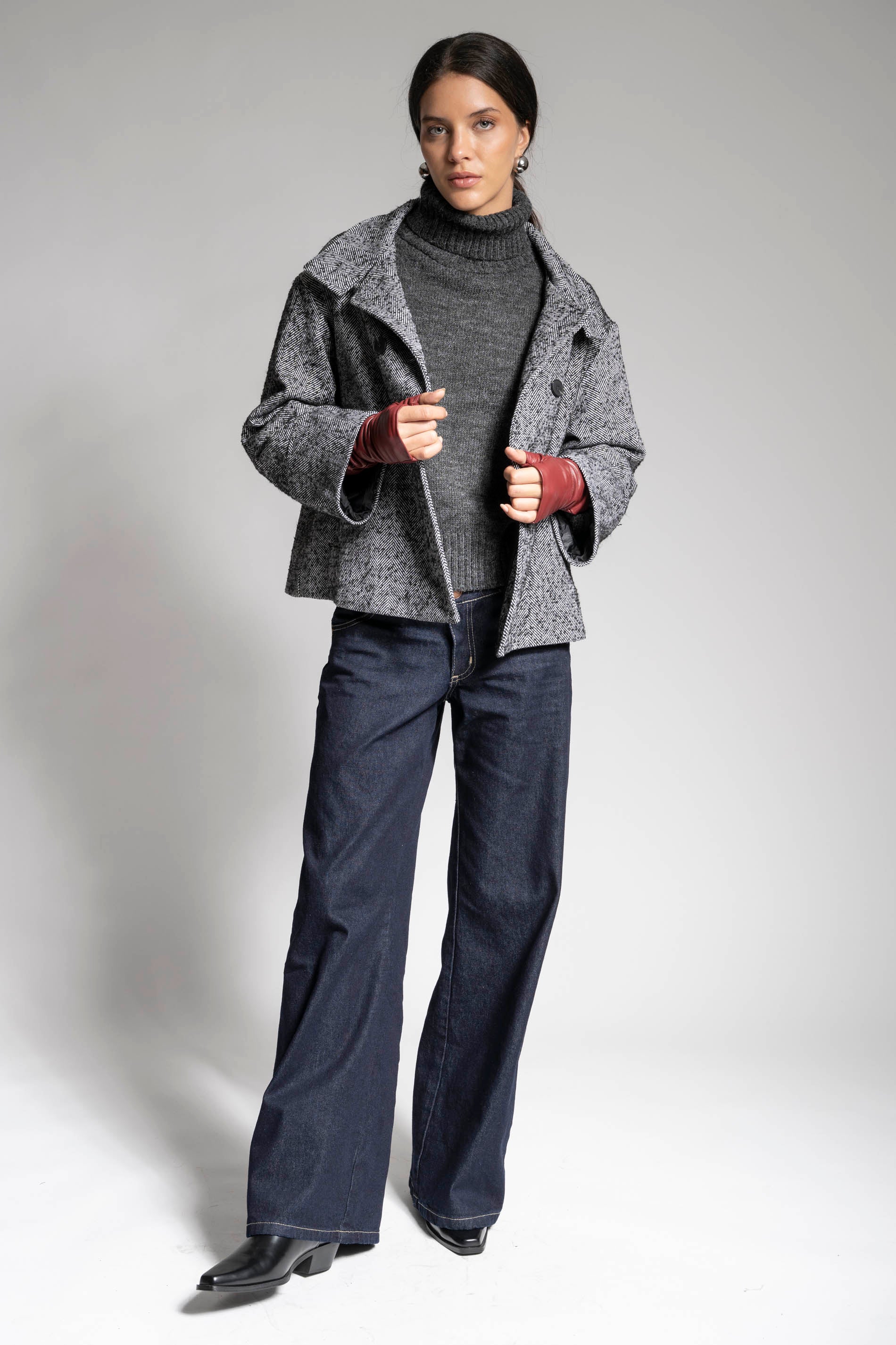 CHAQUETA TORINO gris