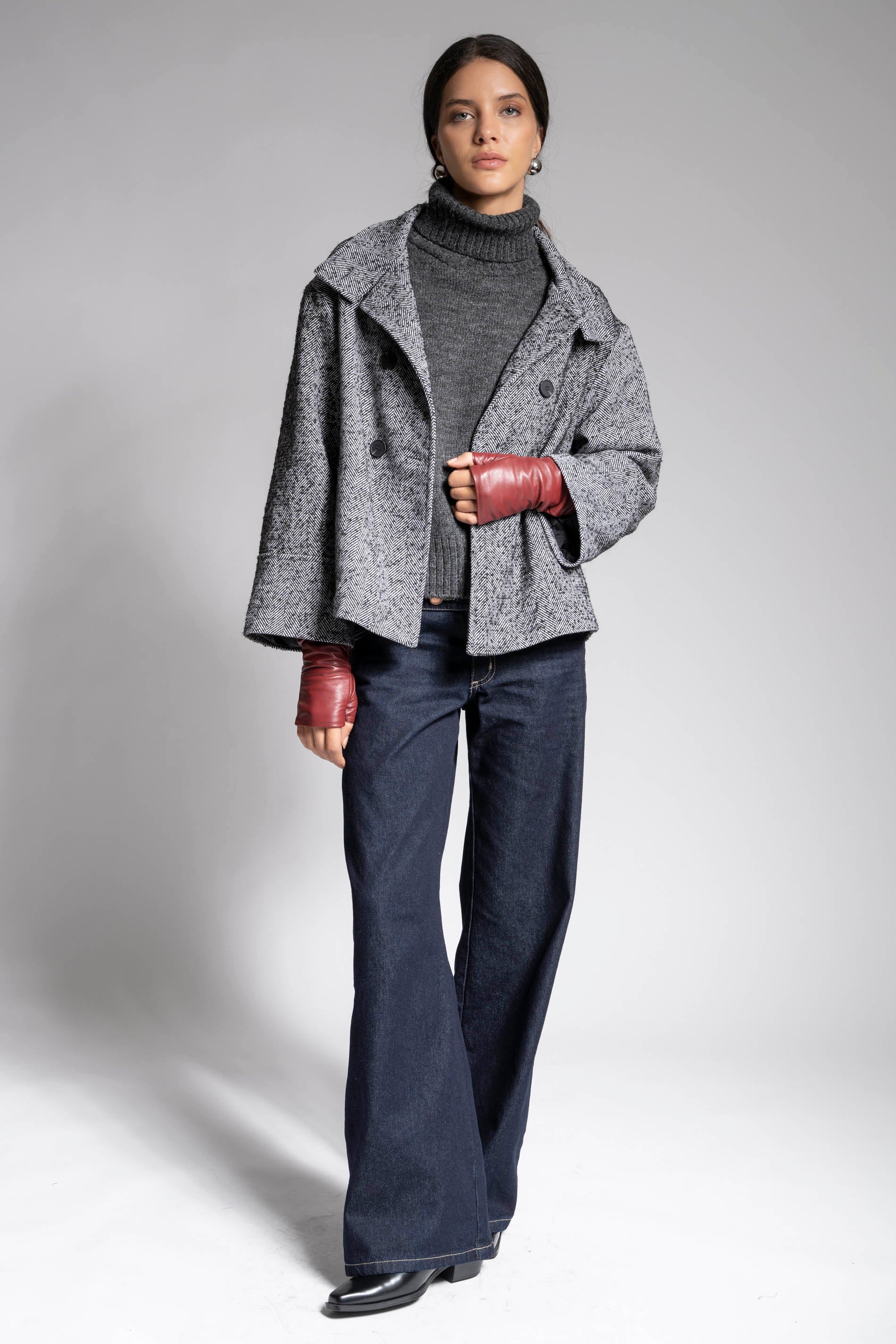 CHAQUETA TORINO gris