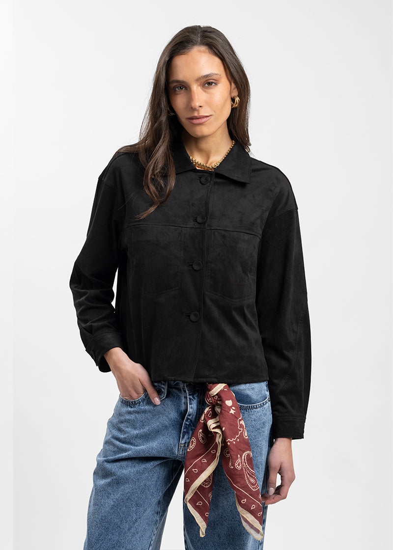 CHAQUETA BÁRBARA negro