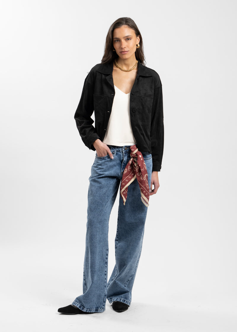 CHAQUETA BÁRBARA negro