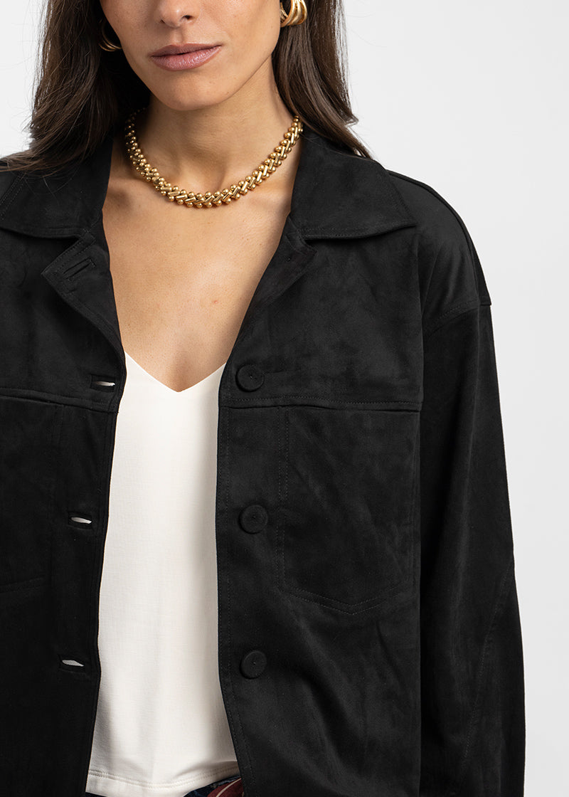CHAQUETA BÁRBARA negro