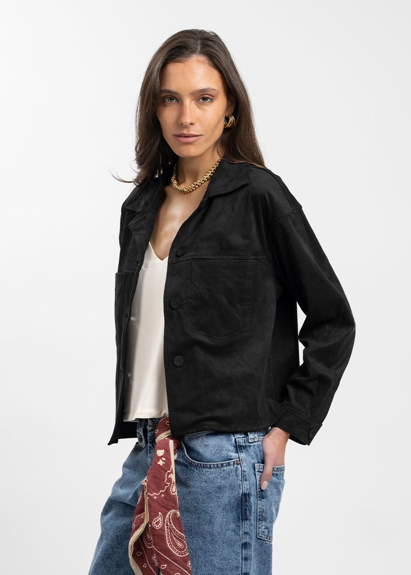 CHAQUETA BÁRBARA negro