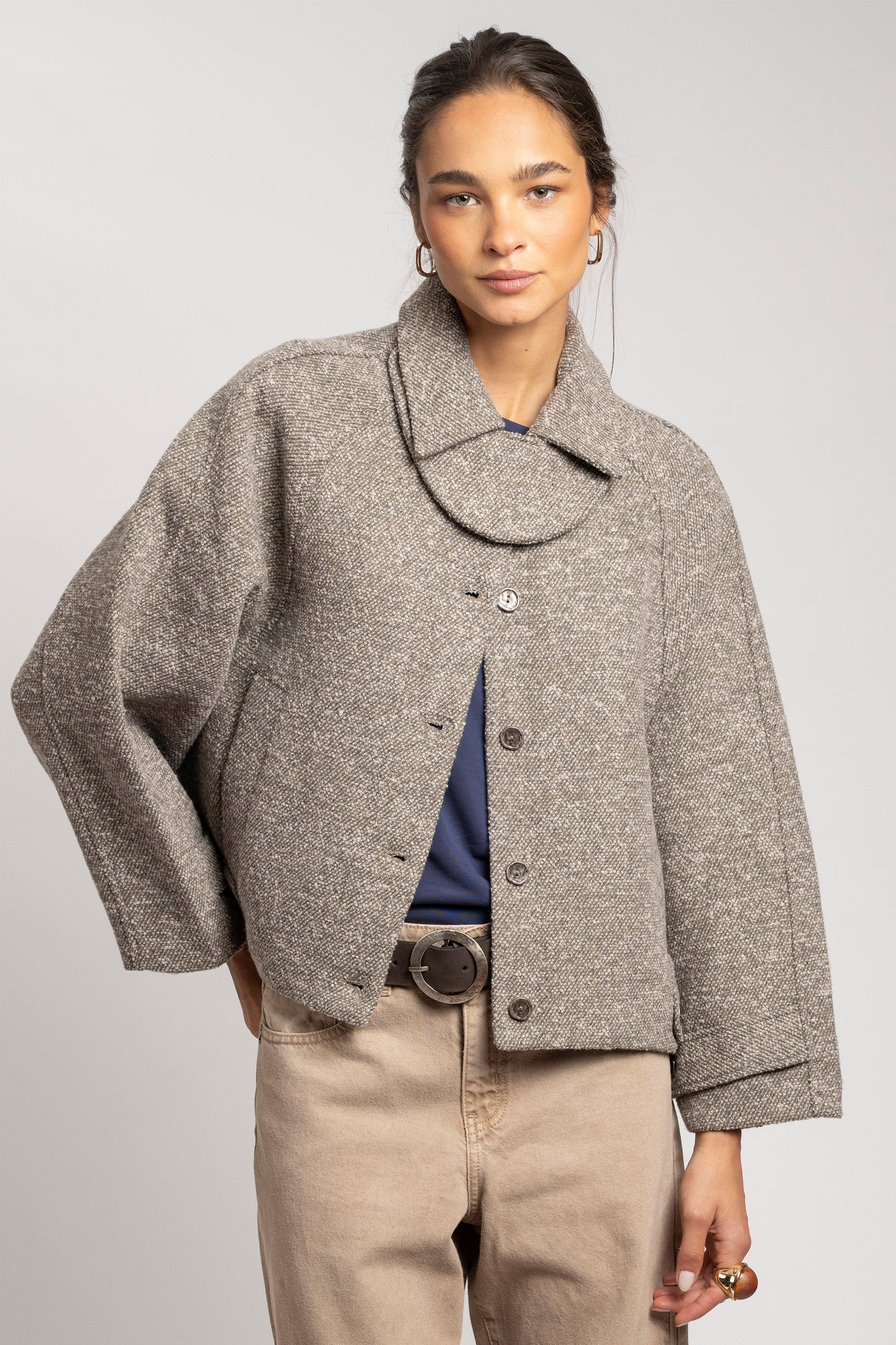 CHAQUETA JAVA gris