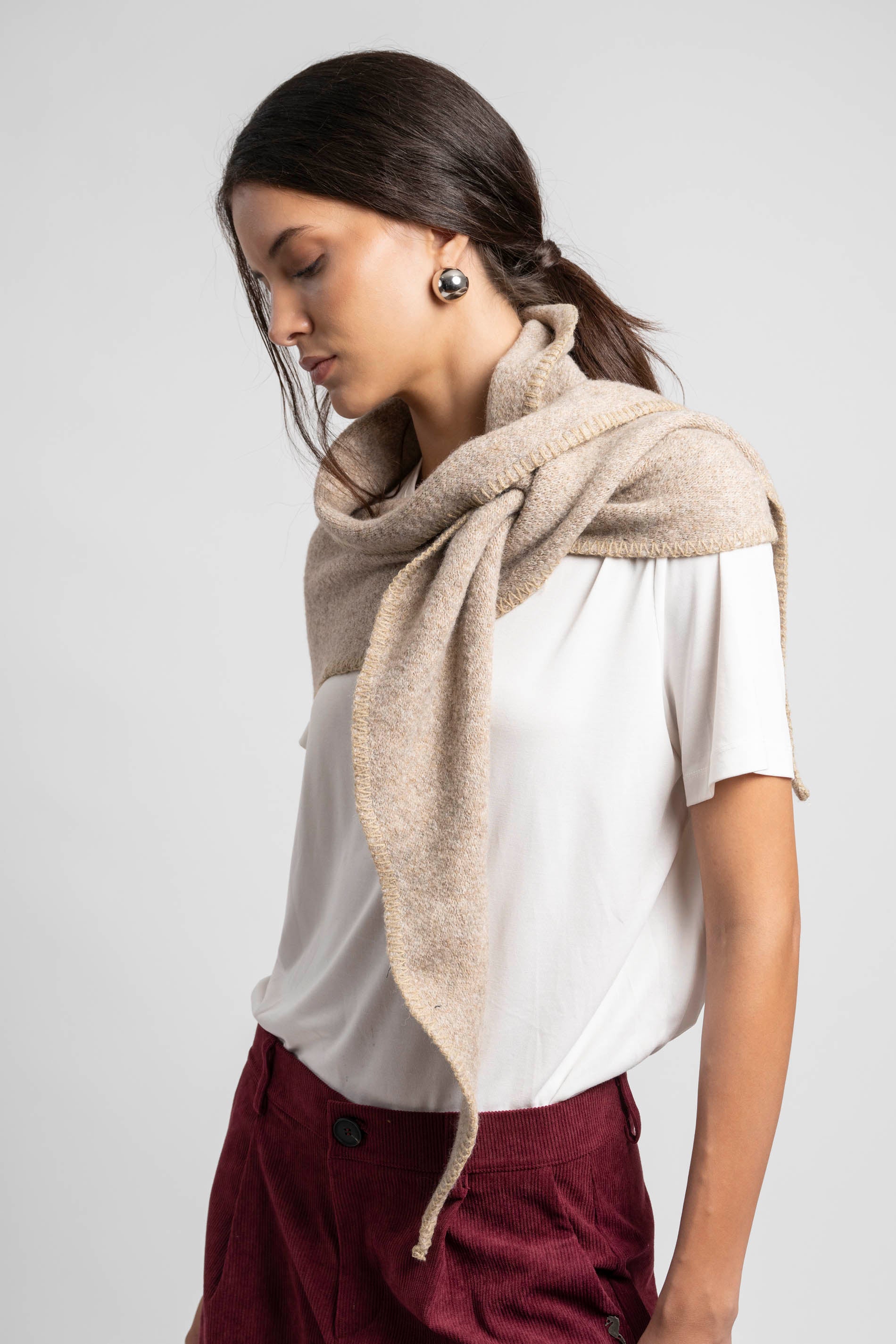ECHARPE beige