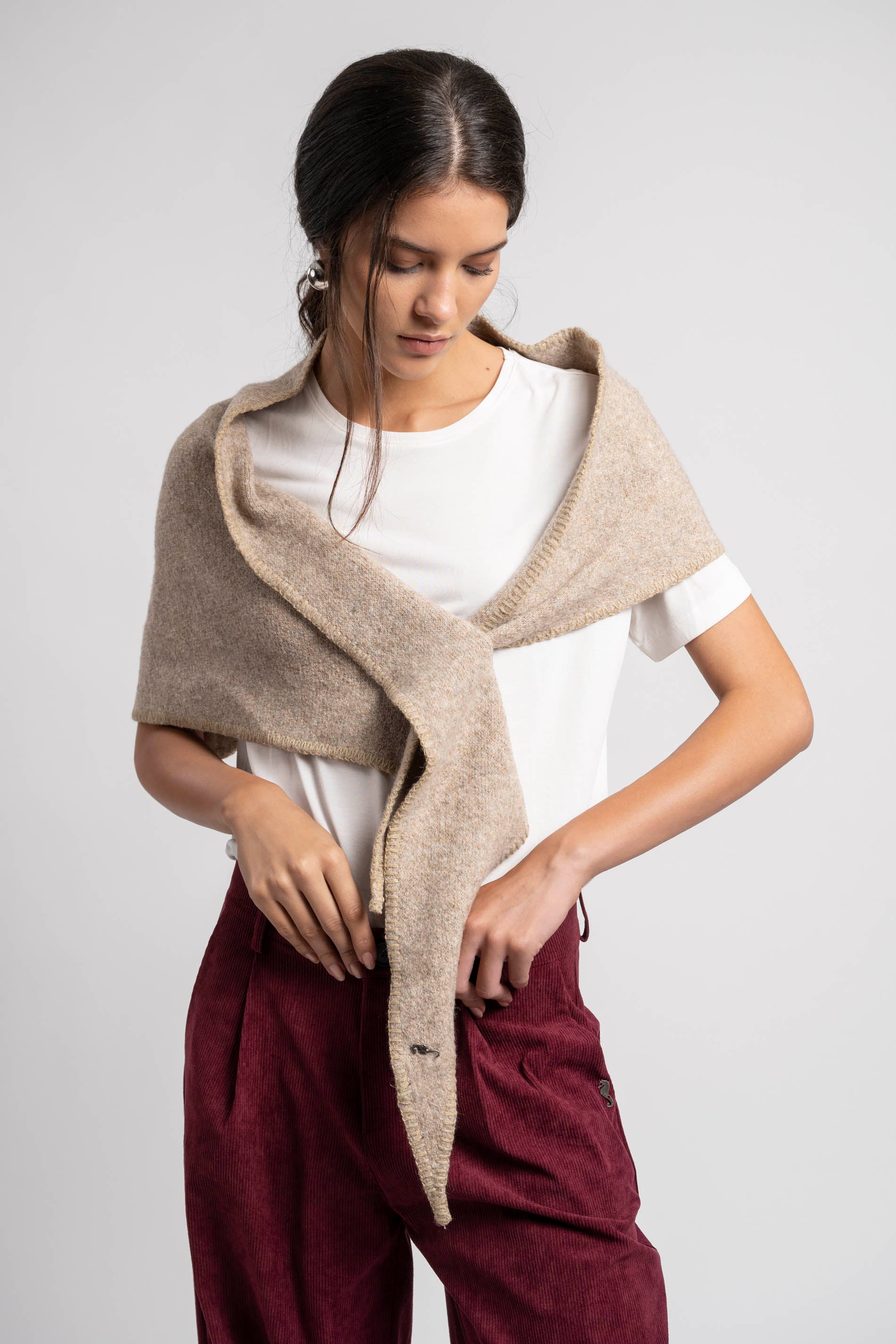 ECHARPE beige