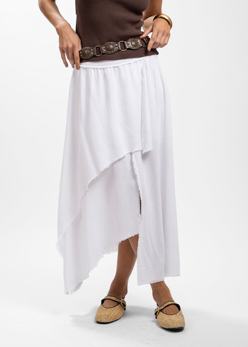 FALDA ESMERALDA blanco
