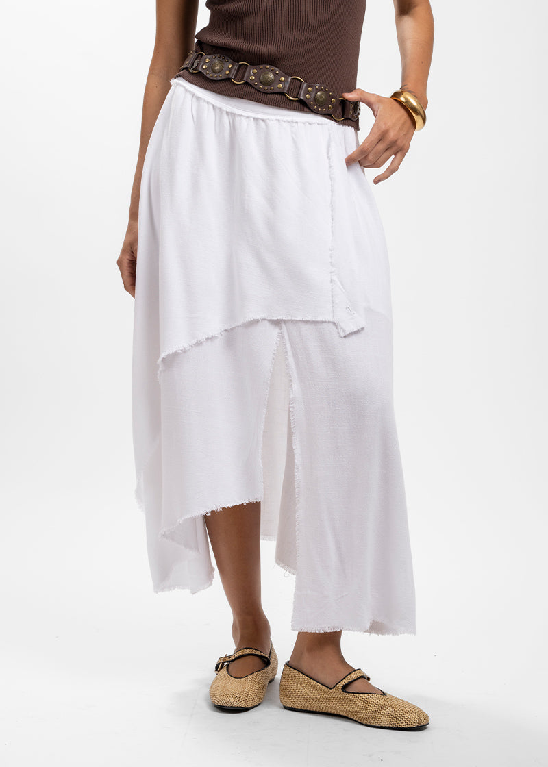 FALDA ESMERALDA blanco