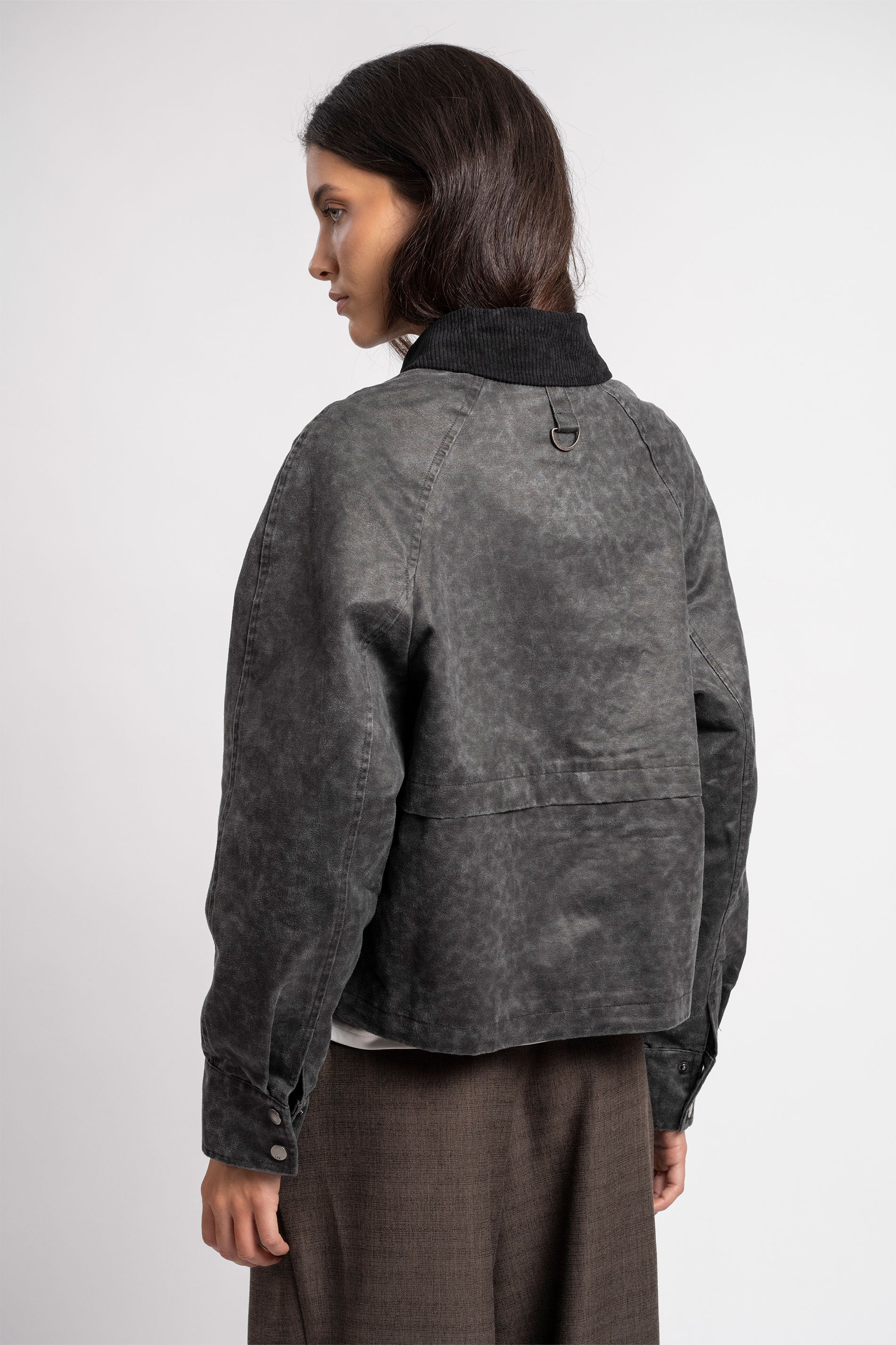 CHAQUETA HARRIET grafito/negro