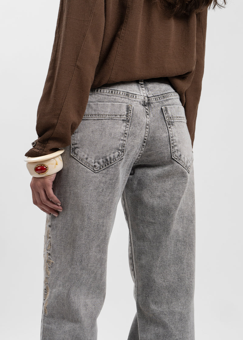 JEANS AMPARO gris oscuro