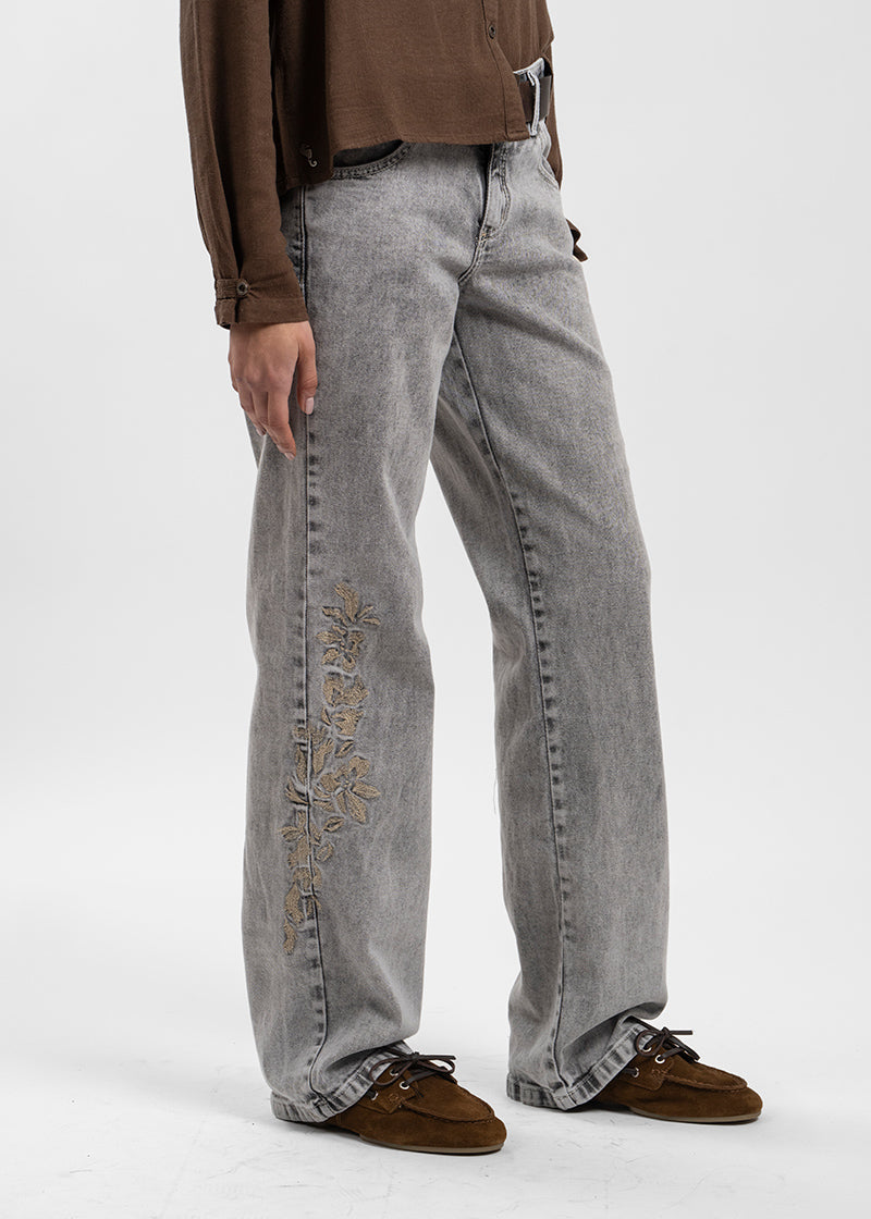 JEANS AMPARO gris oscuro