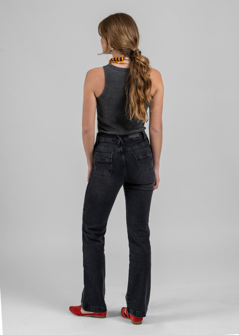 JEANS RECTO TIRO ALTO ANASTASIA marengo