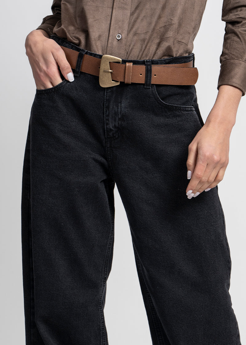 JEANS JOSEFA Wide Leg negro