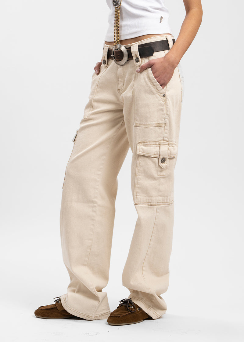 JEANS JUANA crudo