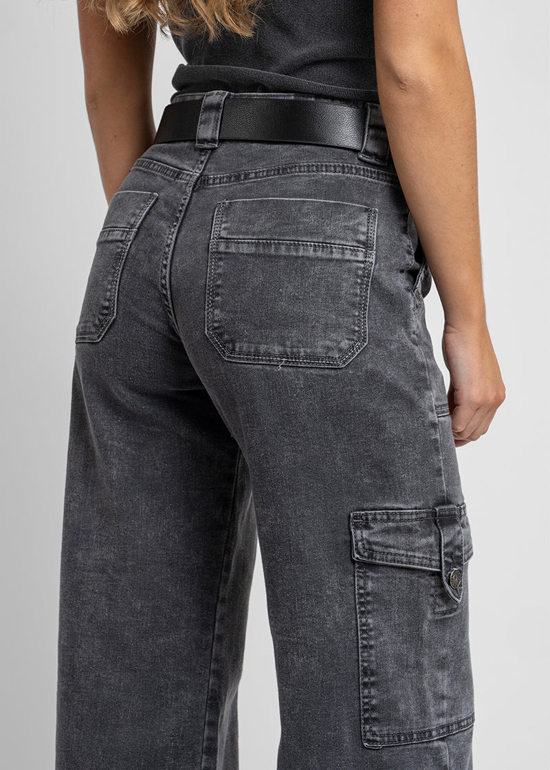 JEANS JUANA gris gravillado