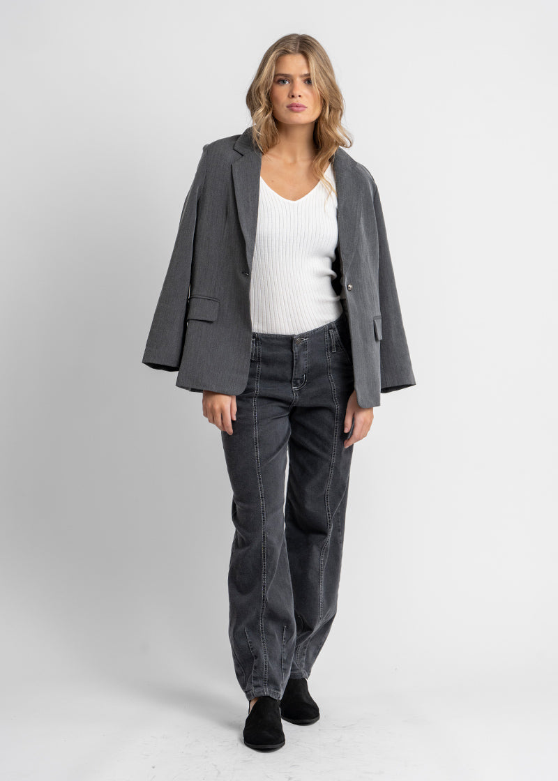 JEANS MARÍA gris gravillado
