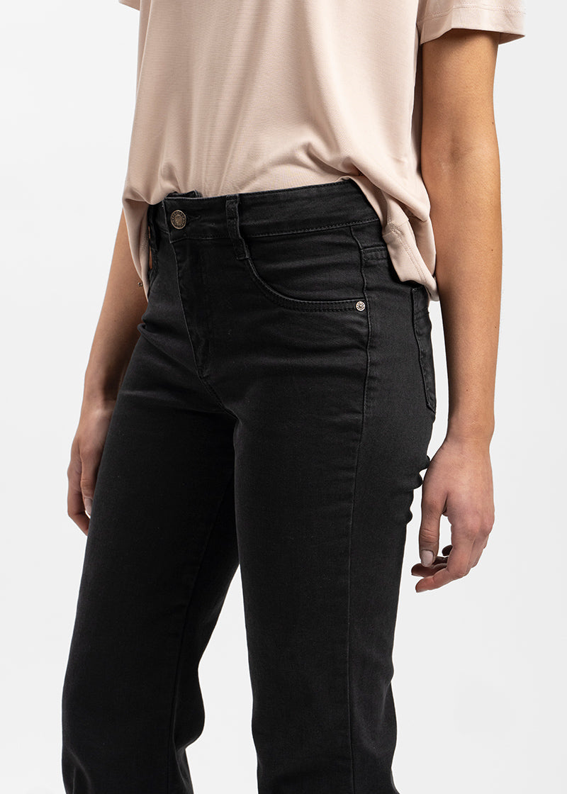 JEANS NORA negro