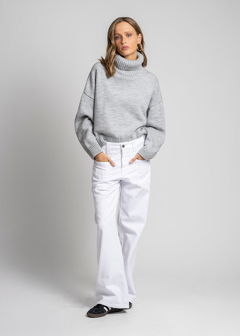 JEANS TALI Wide Leg blanco