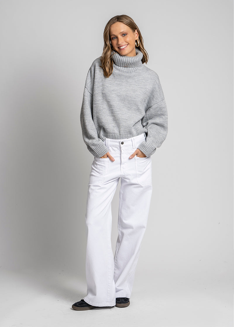 JEANS TALI Wide Leg blanco