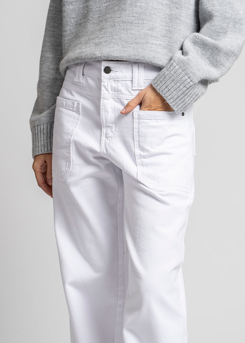 JEANS WIDE LEG TIRO ALTO TALI BLANCO