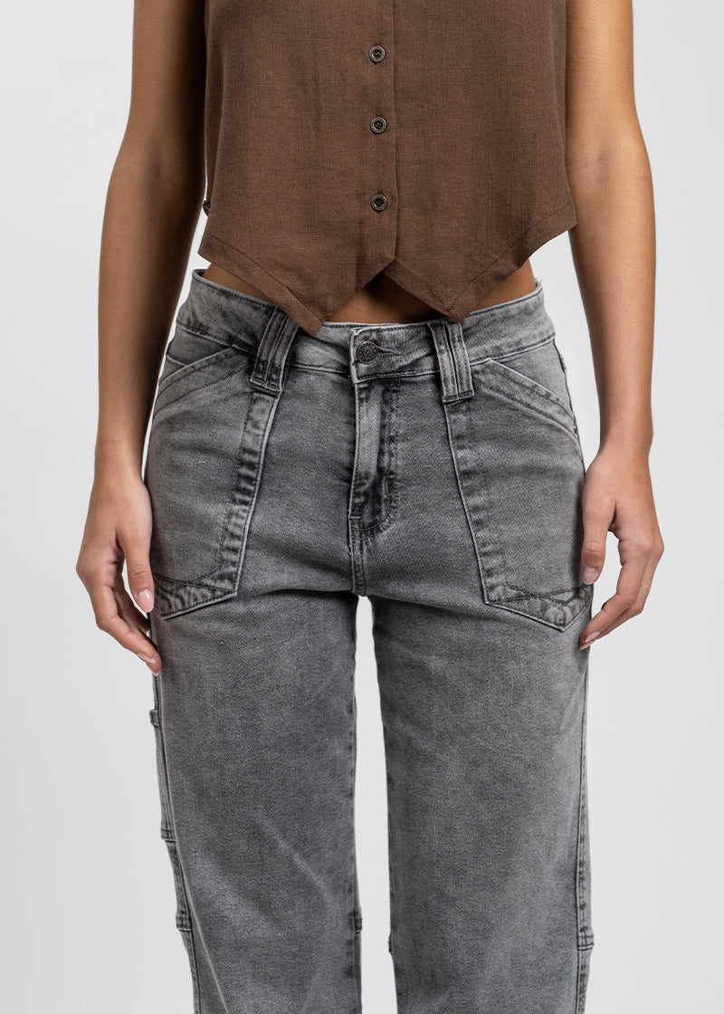 JEANS AME TB gris