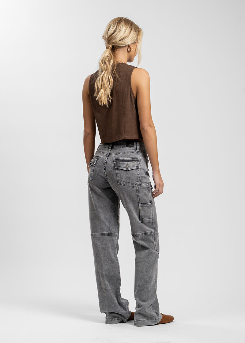 JEANS AME TB gris