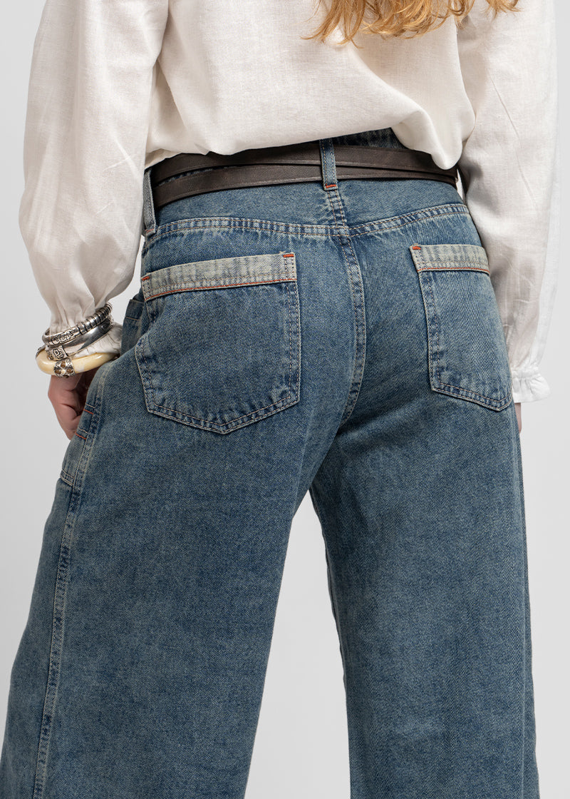 JEANS TALI Wide Leg celeste
