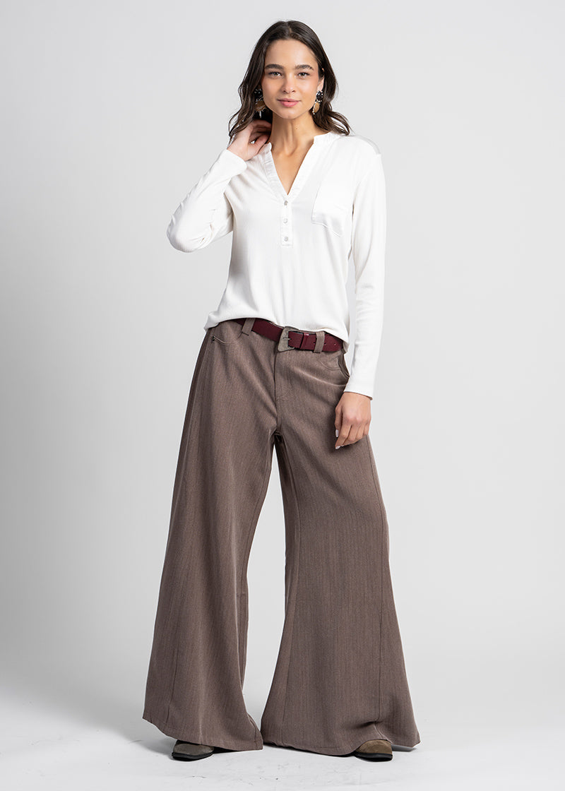 PANTALÓN ANNA G café