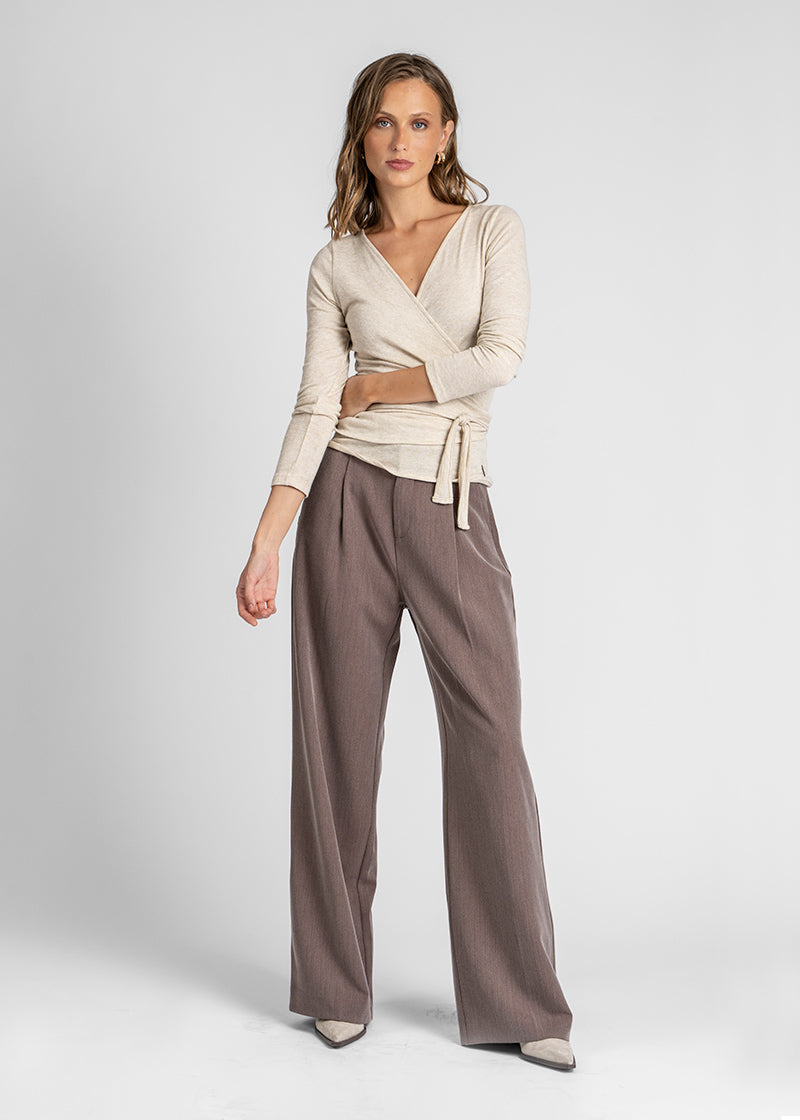 PANTALÓN ÁNGELES café