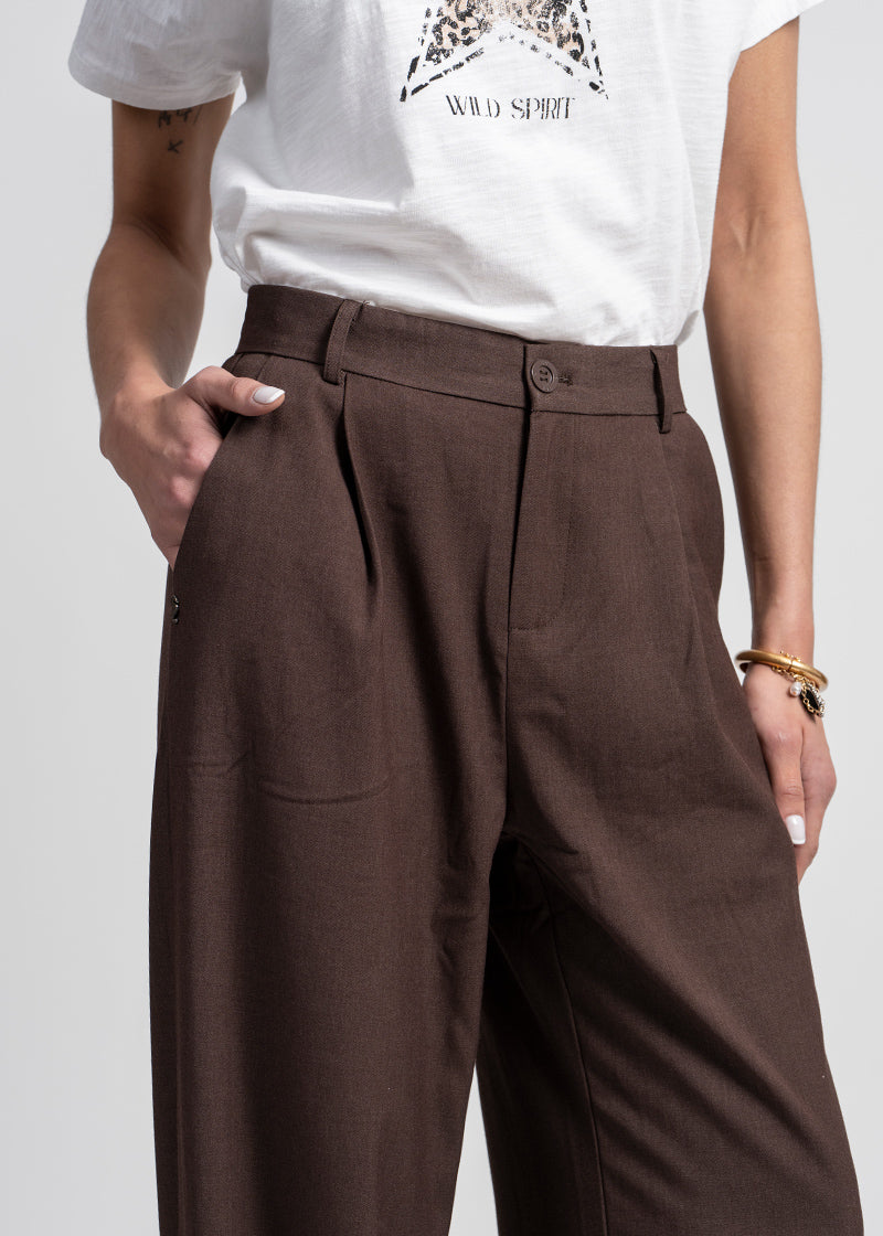 PANTALÓN ÁNGELES café 2