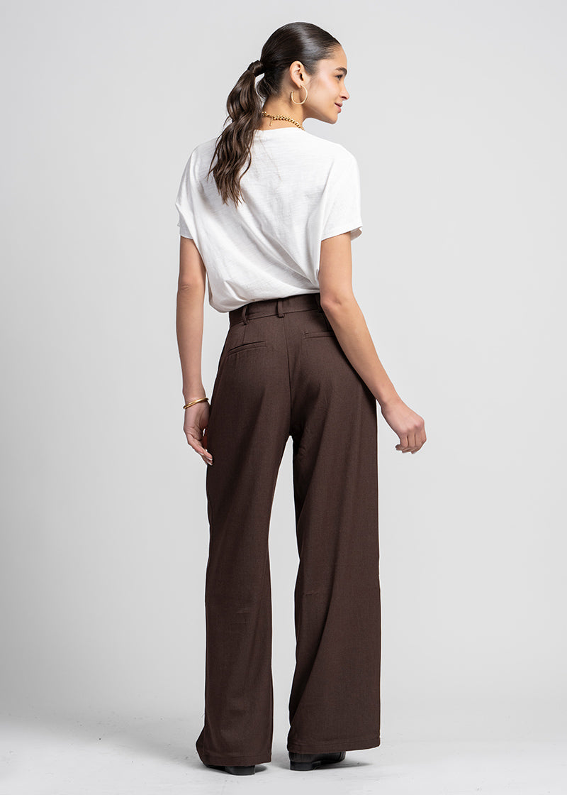 PANTALÓN ÁNGELES café 2