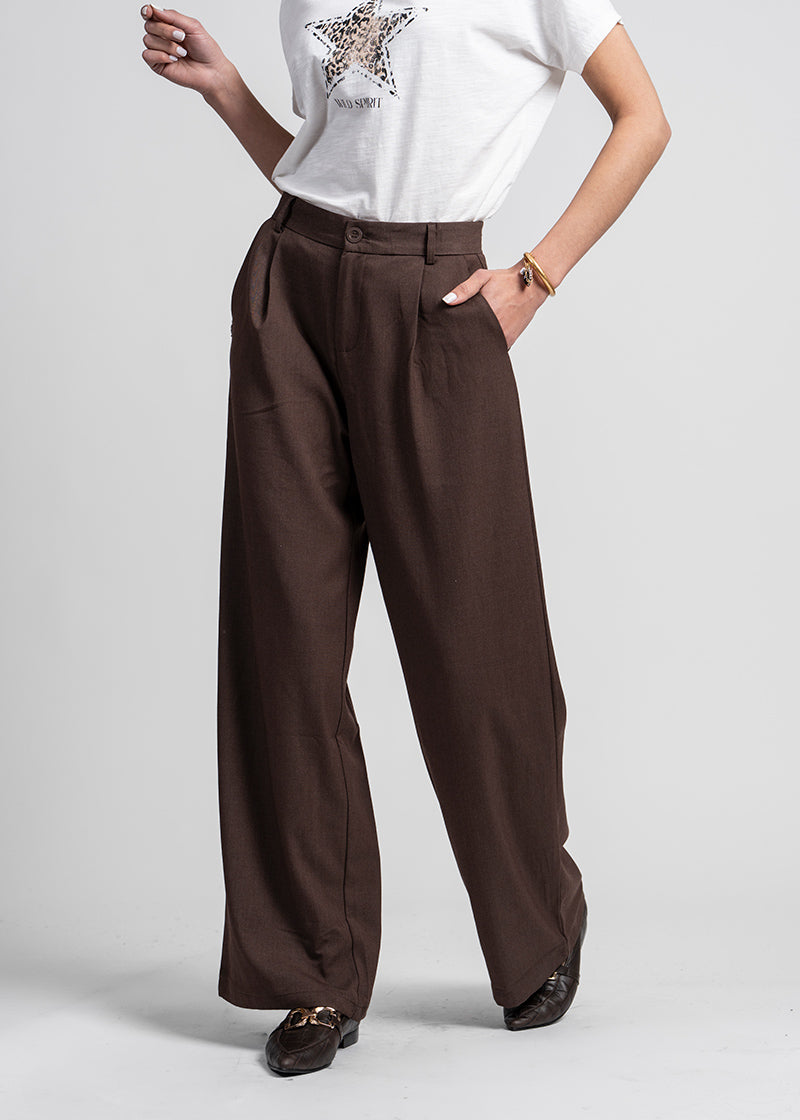 PANTALÓN ÁNGELES café 2