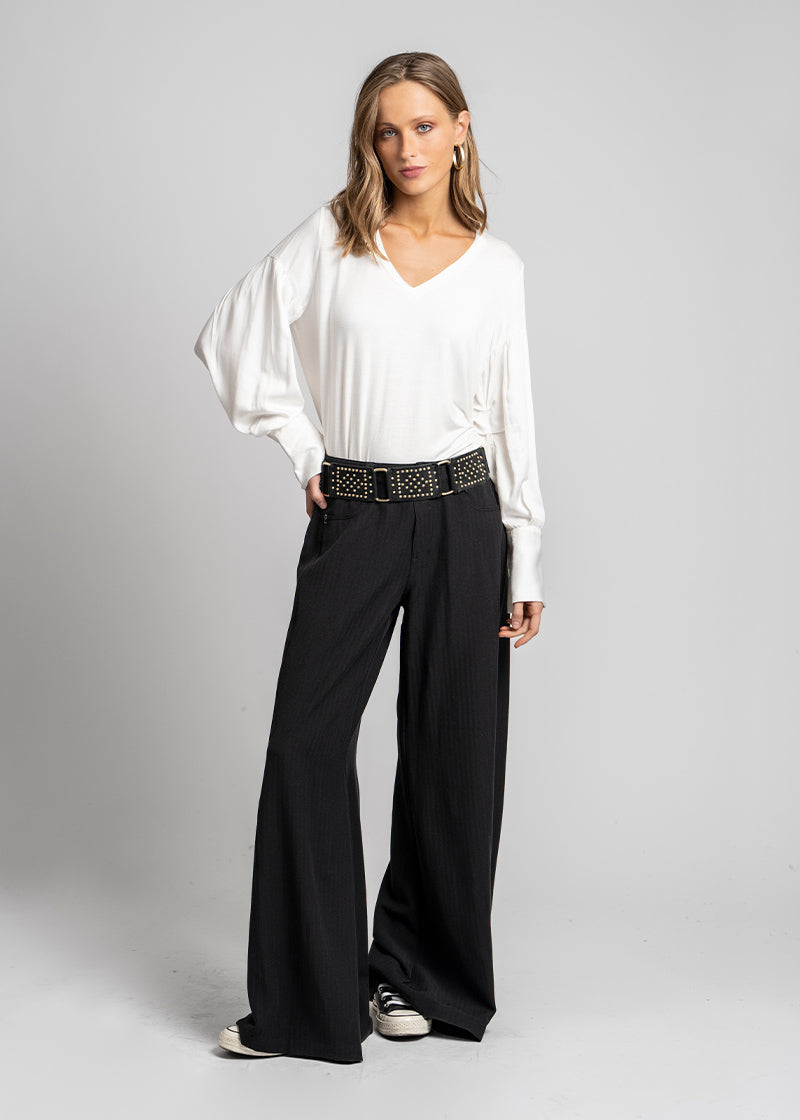 PANTALÓN ANNA G negro