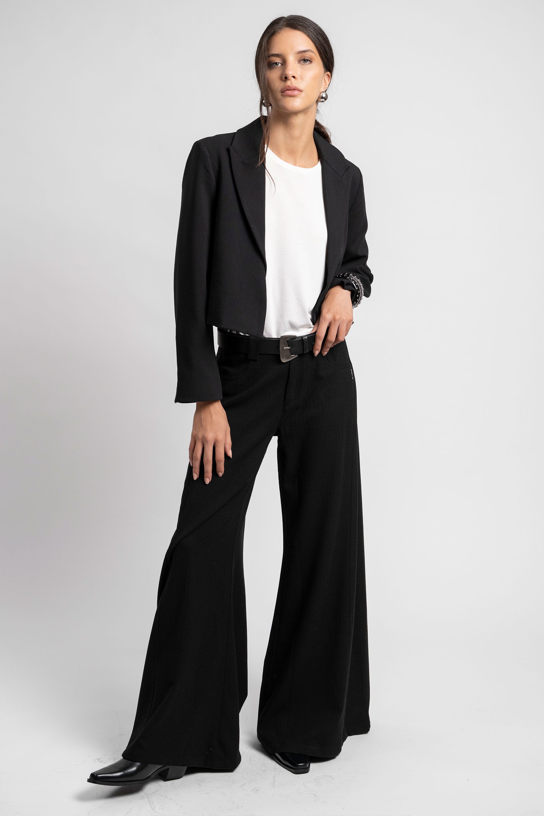 PANTALÓN ANNA G negro