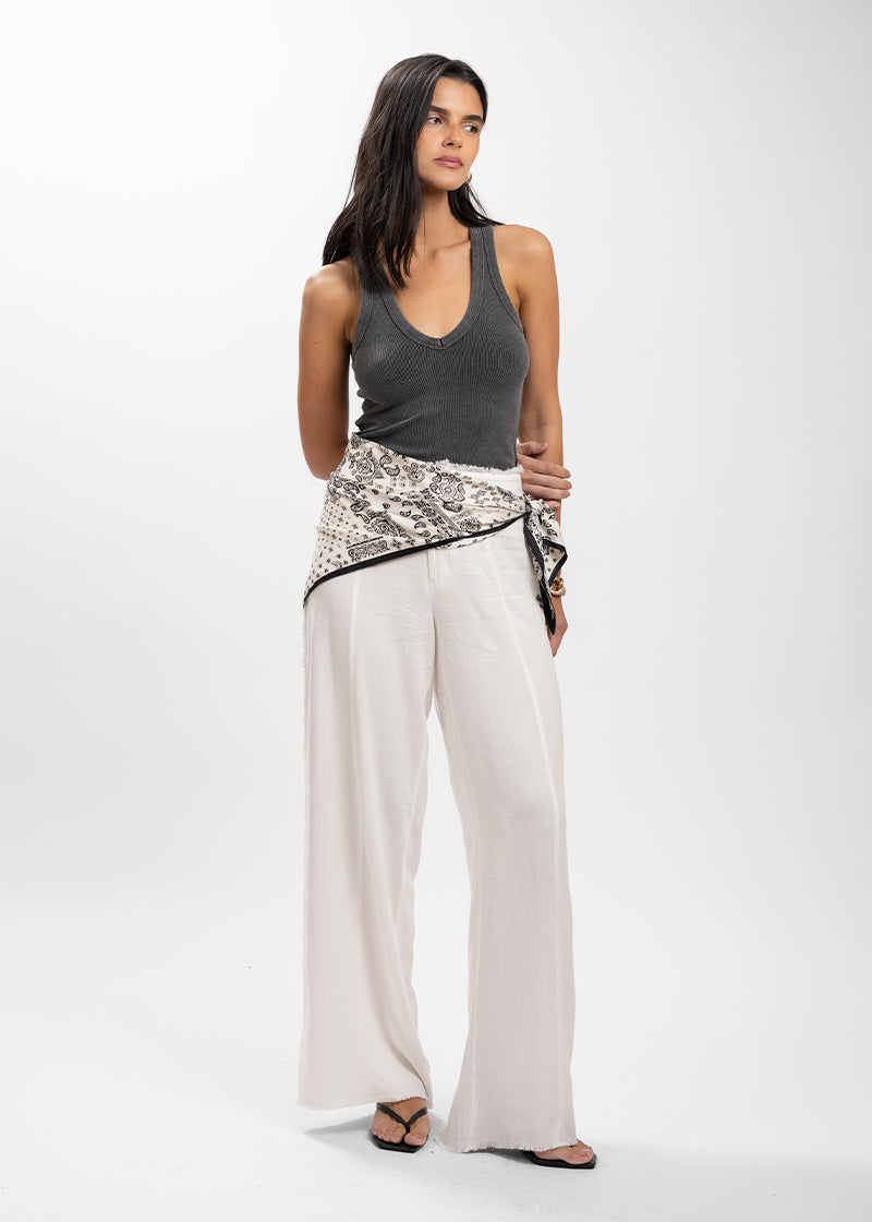 PANTALÓN CADO blanco