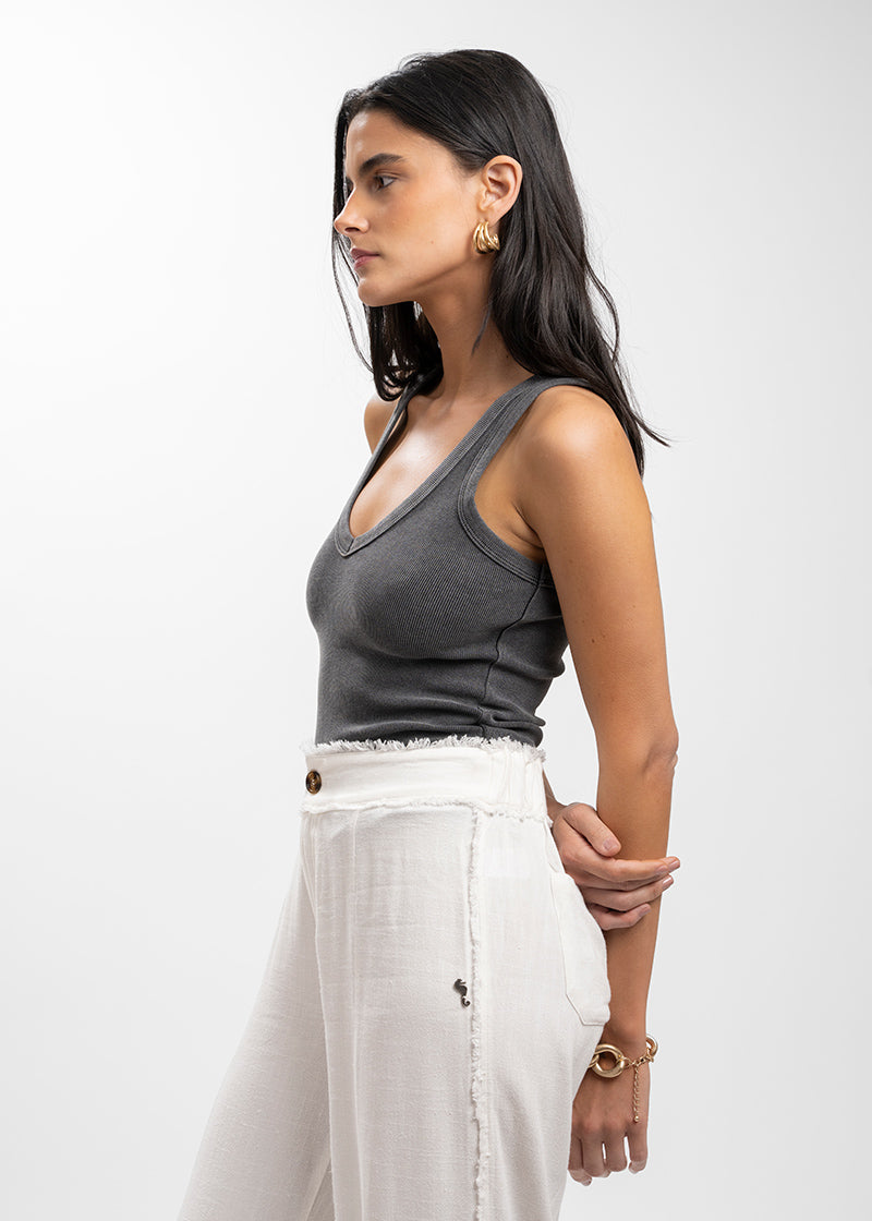 PANTALÓN CADO blanco