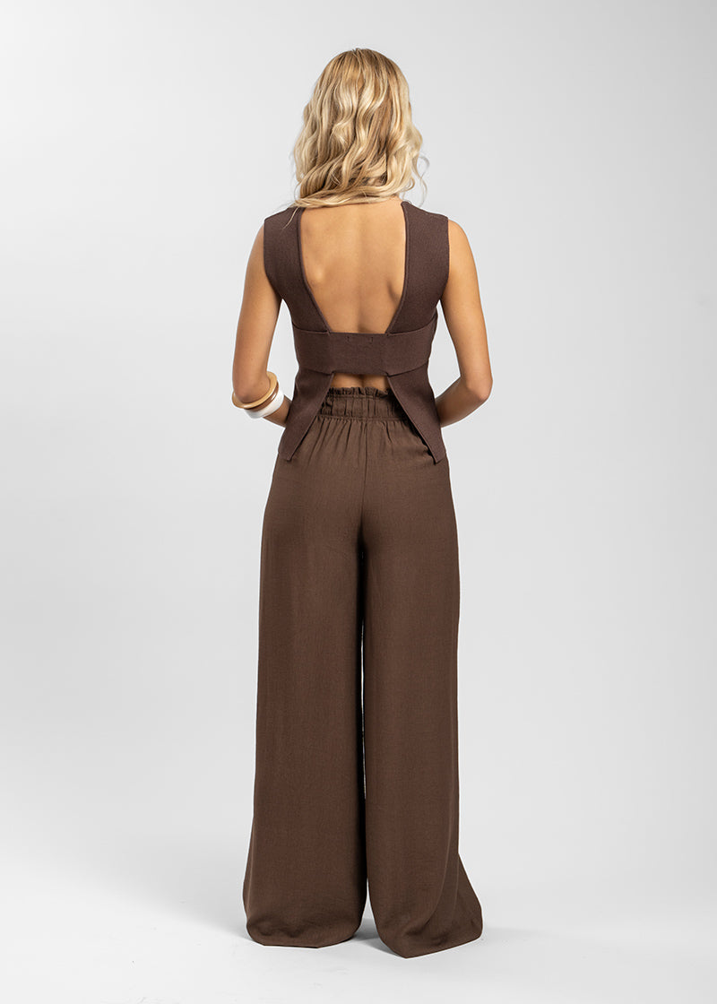 PANTALÓN CALISTA café