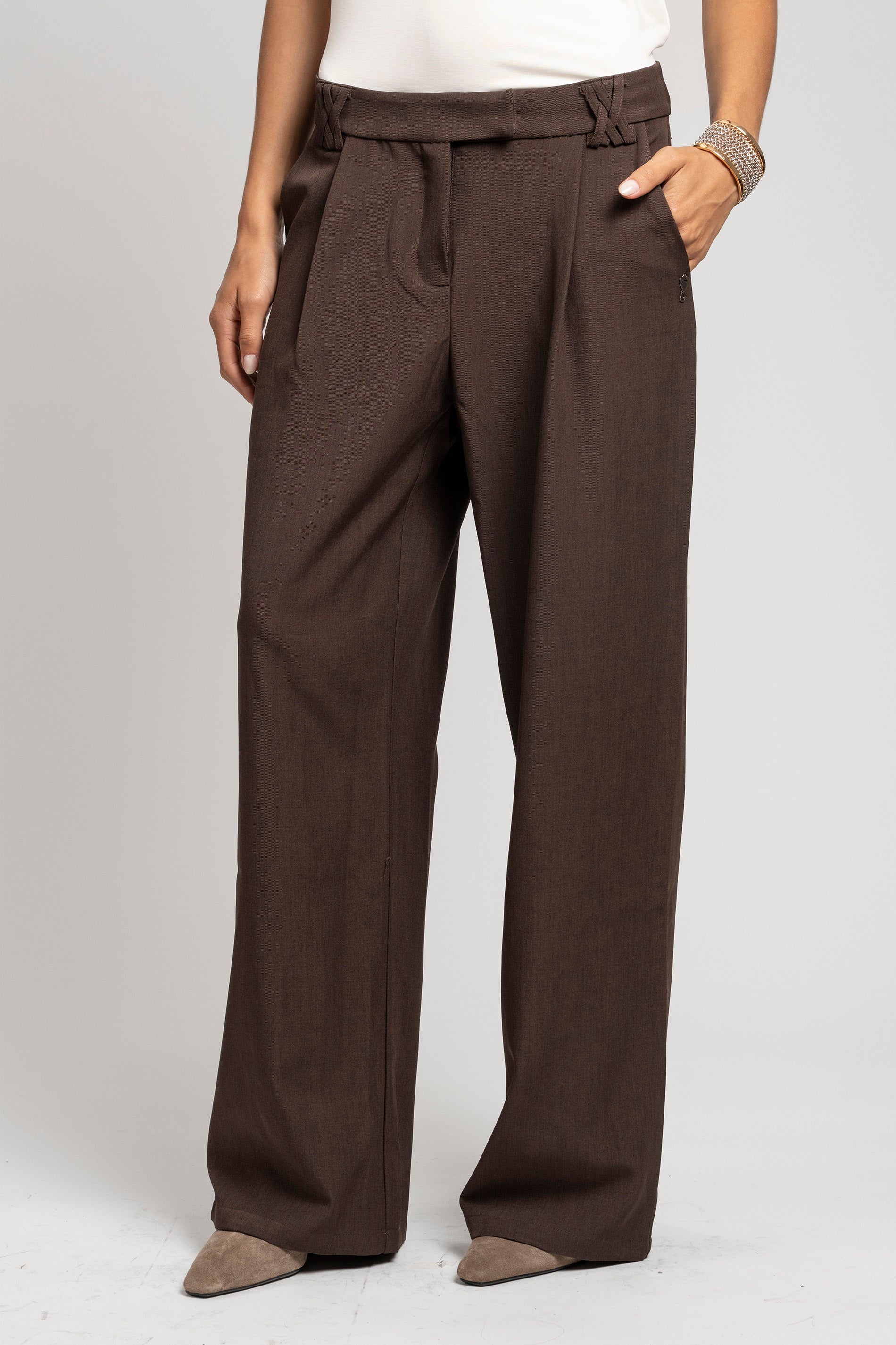 PANTALÓN GRACE chocolate