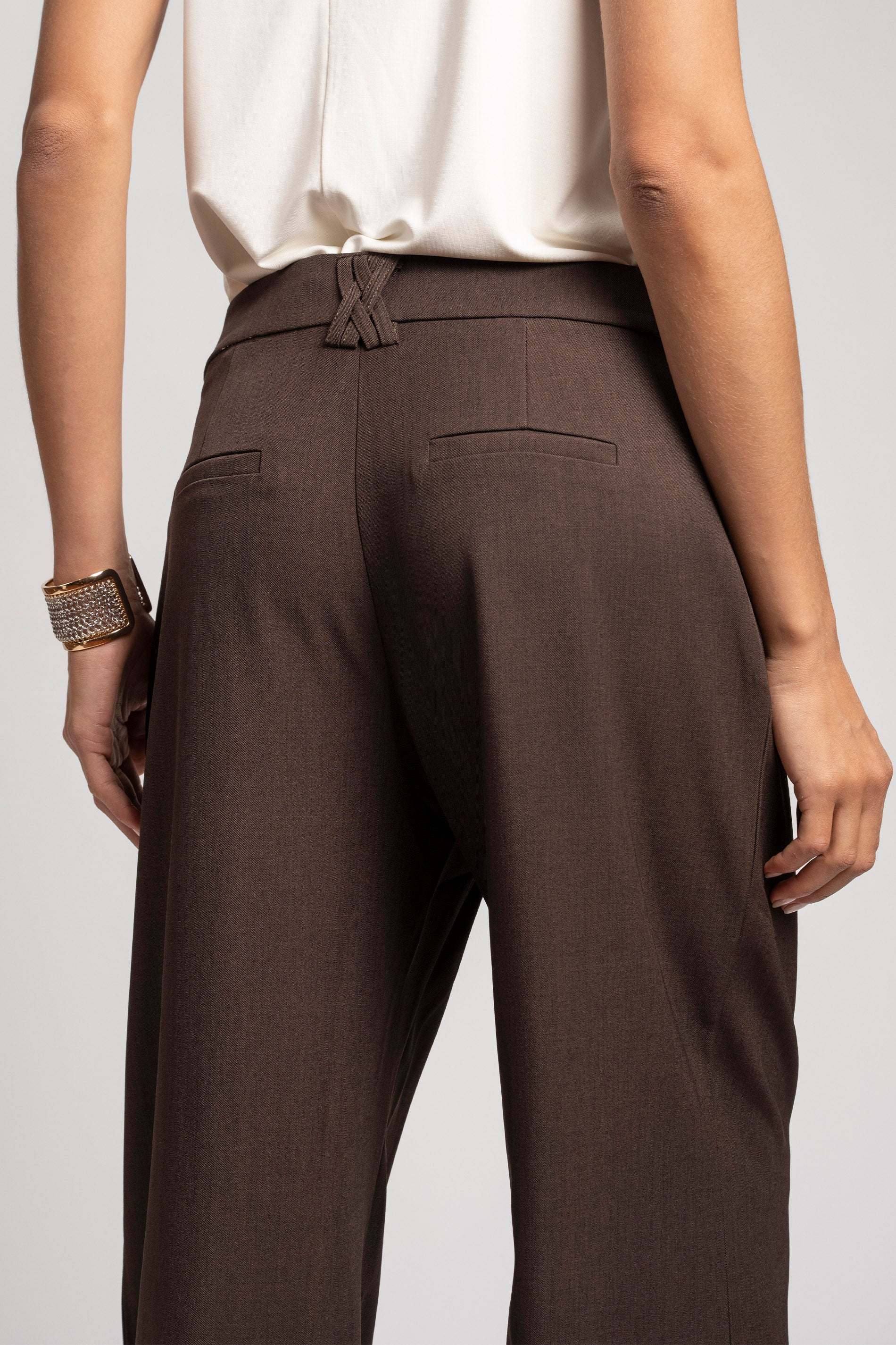 PANTALÓN GRACE chocolate