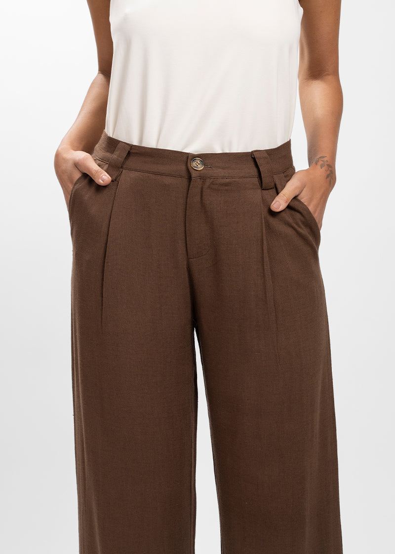 PANTALÓN JULIETA chocolate