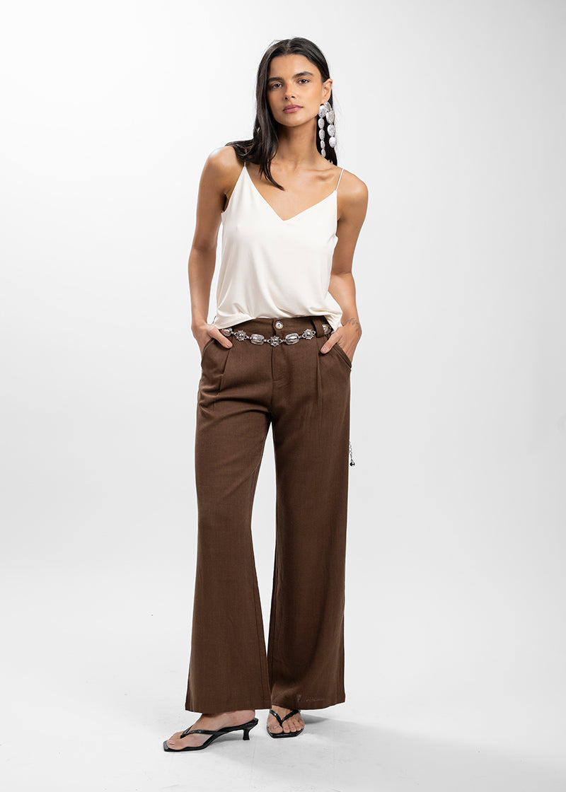 PANTALÓN JULIETA chocolate