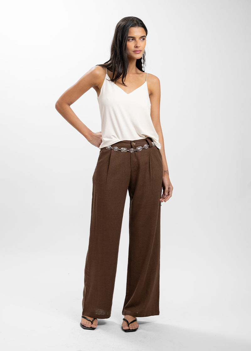 PANTALÓN JULIETA chocolate