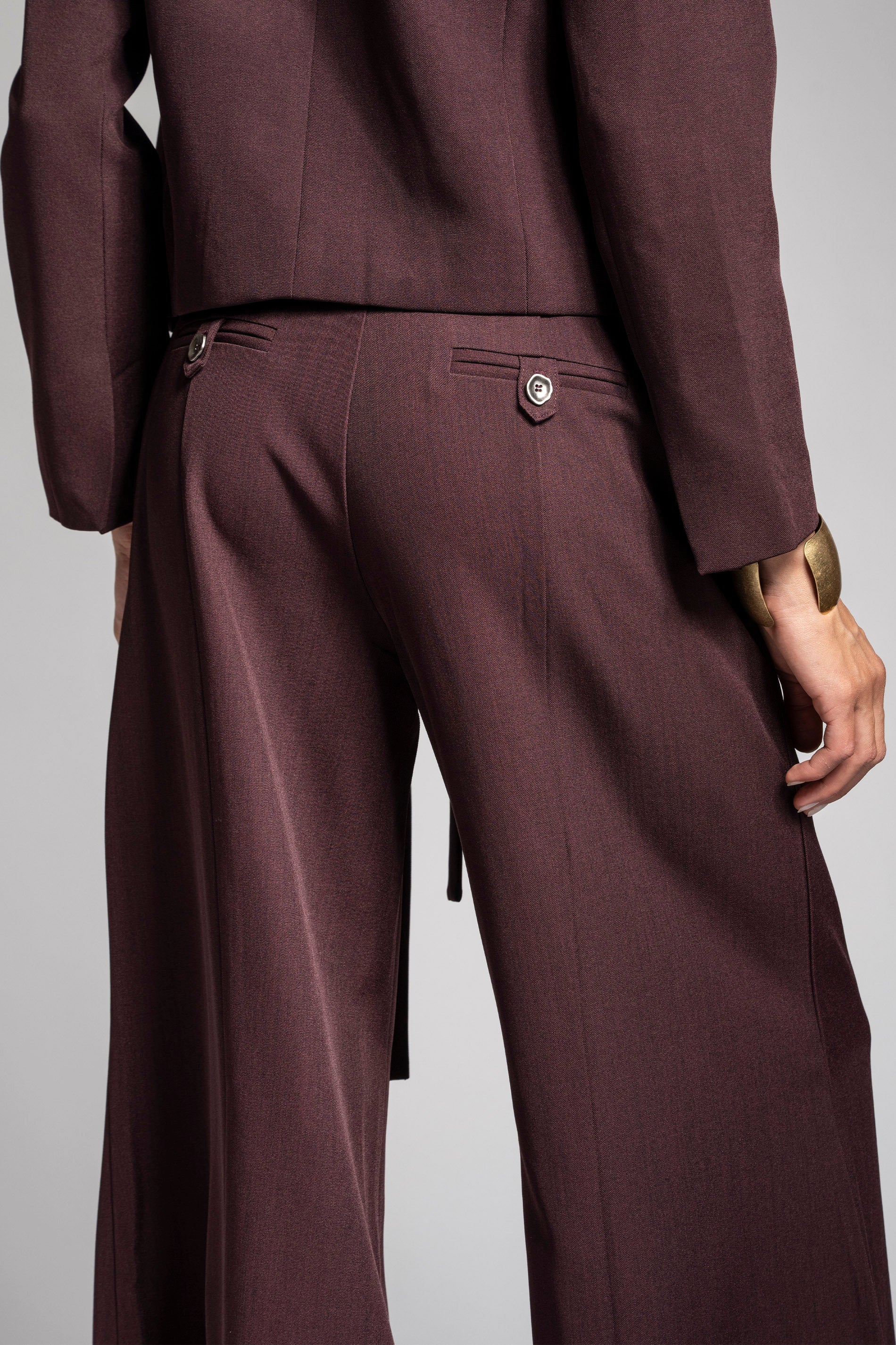 PANTALÓN LIN burdeo